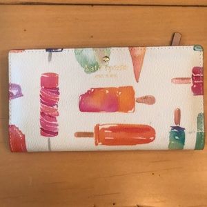 kate spade wallet, cedar street popsicles  new!